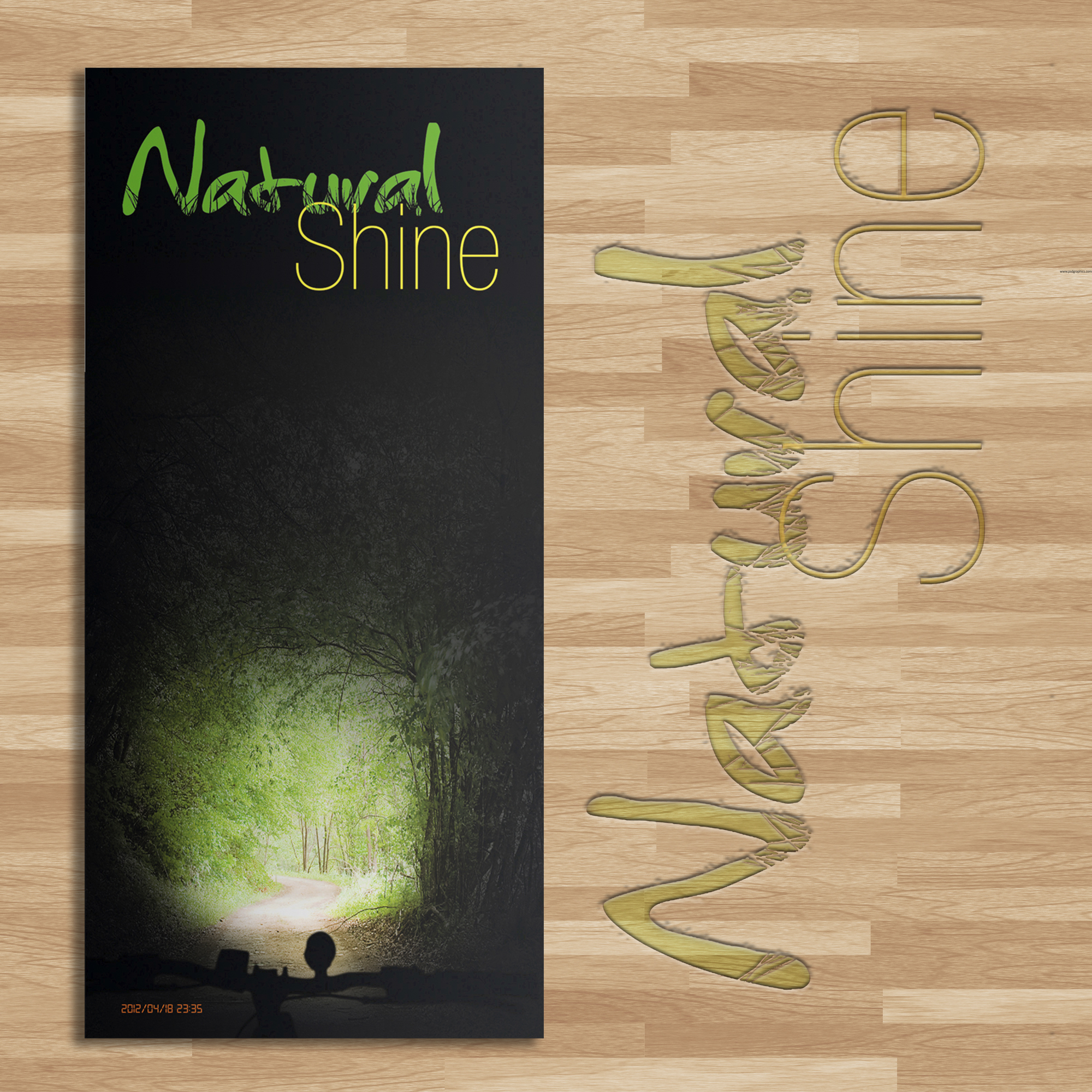 Natural Shine Flyer Mockup